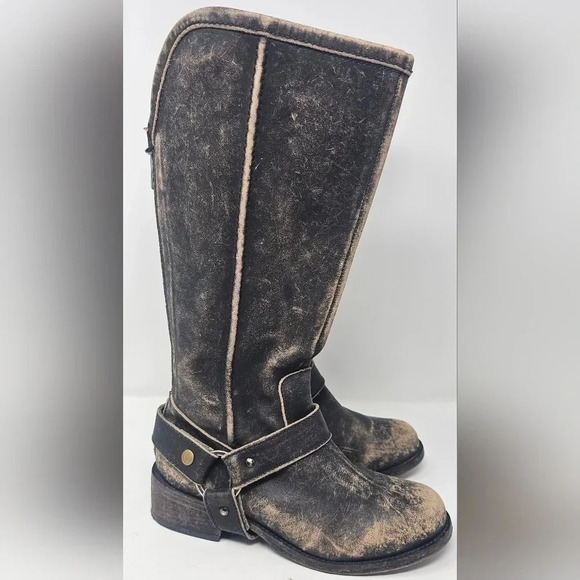Circle G By Corral P5099  WMNS Distressed Leather Harness Riding Boots Size 5.5 - Picture 6 of 15